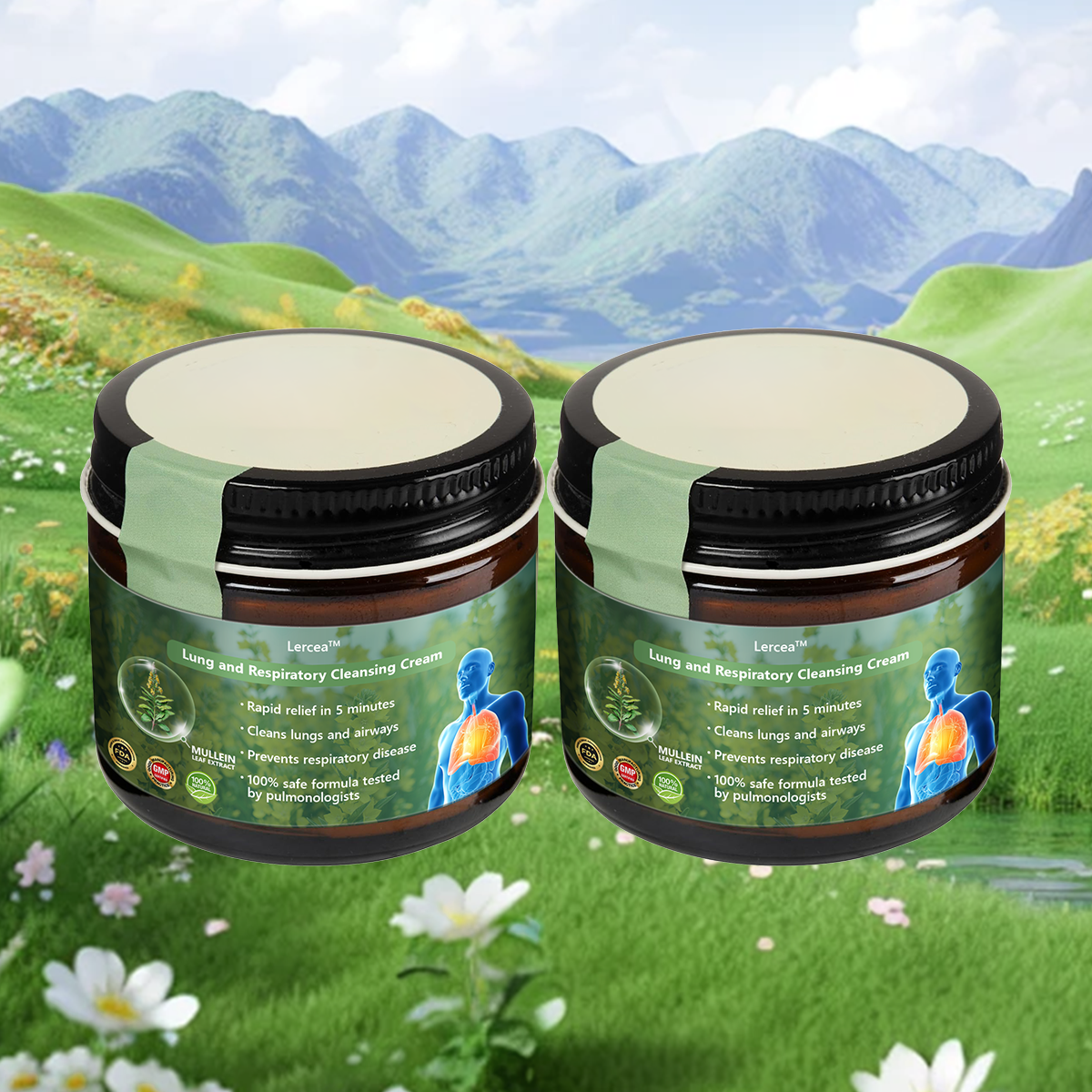 LungoCare™ Longreiniging & Herstelcrème